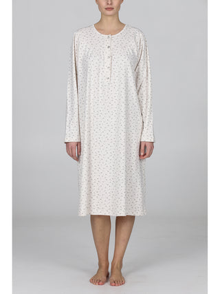 Morbida camicia da notte serafino anngrigio Alpina