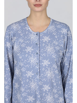 Carina camicia da notte serafino annazzur Alpina