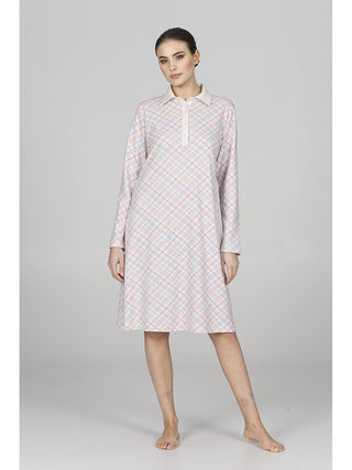 Morbida camicia da notte in caldo cotone