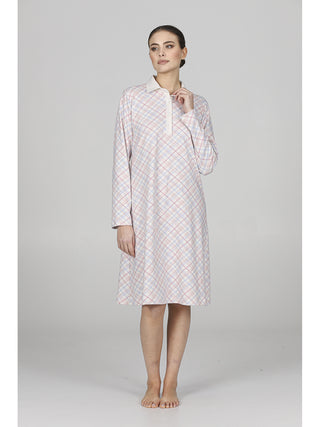 Morbida camicia da notte in caldo cotone