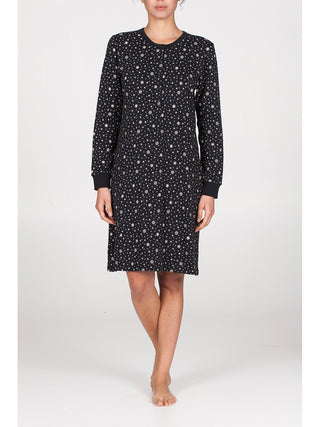 Camicia da notte  serafino in traspirante cotone Neve Alpina