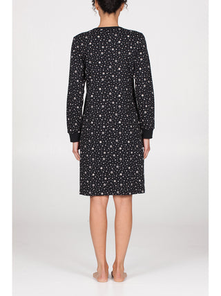 Camicia da notte  serafino in traspirante cotone Neve Alpina