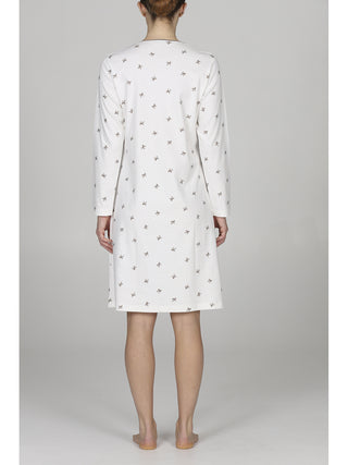 Camicia da notte disegno fiocchetti