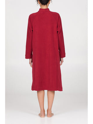 Vestaglia abbottonata in caldo pile annbord Alpina