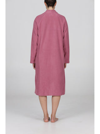 Vestaglia abbottonata in caldo pile annrosa Alpina