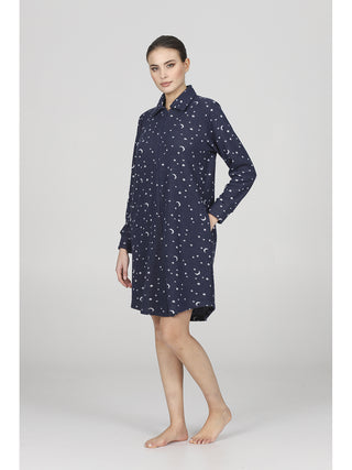 Vestagliacon zip in caldo jacquard di cotone