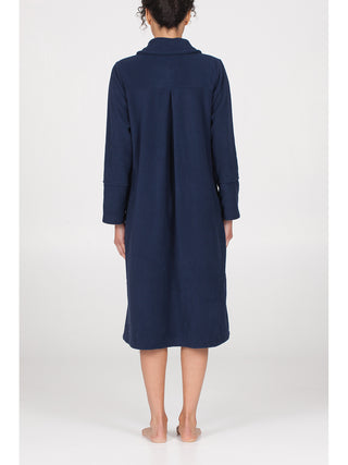 Vestaglia abbottonata in caldo pile