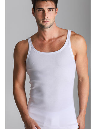 Canotta in puro cotone pettinato Alpina