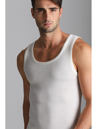 Canotta vogatore in lana e cotone Alpina