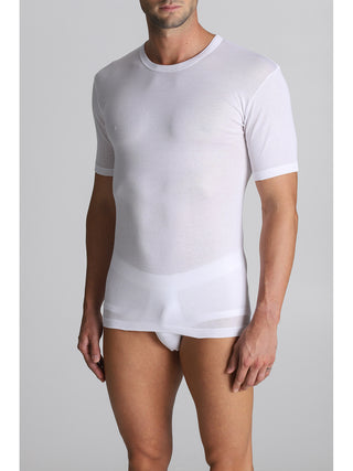 Maglietta in cotone filoscozia certificato Alpina