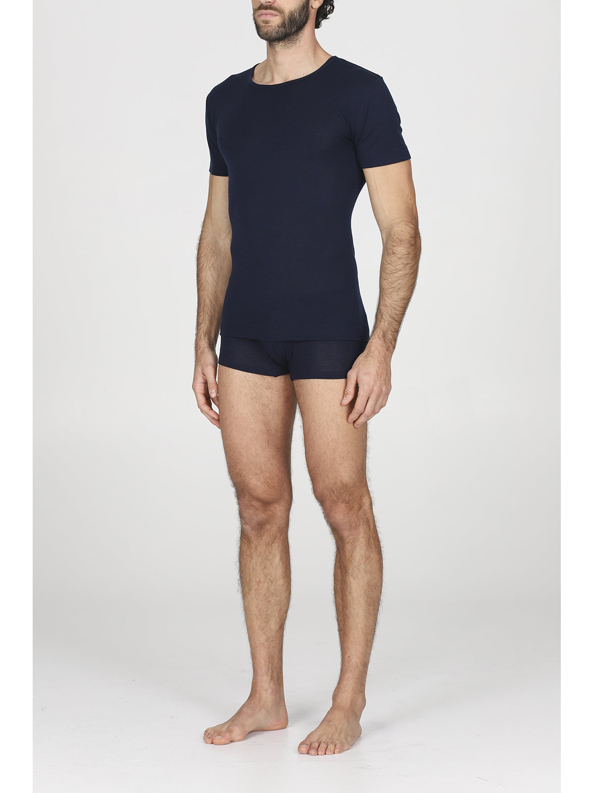 Maglietta in pura lana vergine merino extrafine
