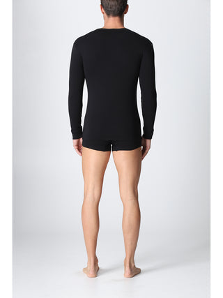 Maglietta in puro cotone felpato Alpina