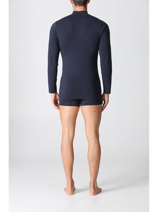 Maglietta lupetto in caldo cotone elasticizzato Alpina