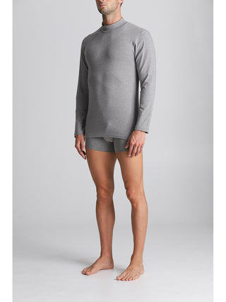 Maglietta lupetto in caldo cotone elasticizzato Alpina