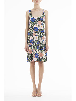 Abito elasticizzato con spallina stretta Botanic Alpina