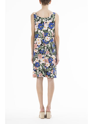 Abito elasticizzato con spallina stretta Botanic Alpina