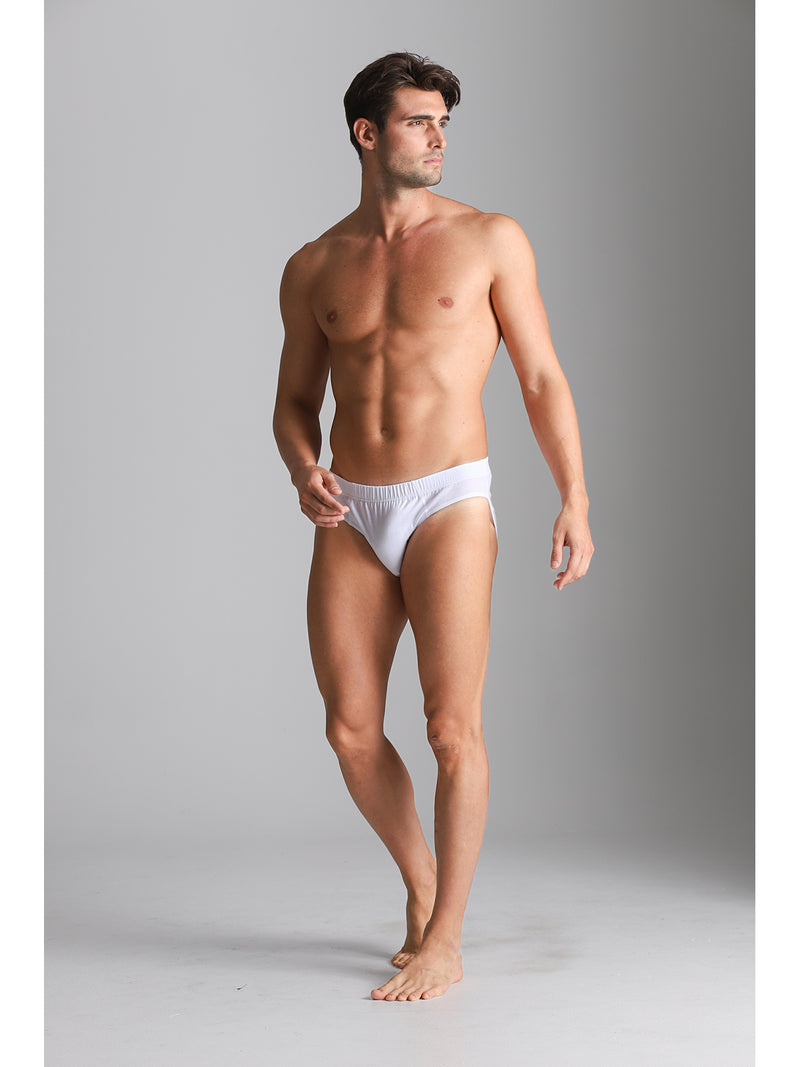 Slip Eco-Friendly in filato Q-NOVA, bianco | Intimo Uomo Slip Eco-Friendly in filato Q-NOVA, bianco | Intimo Uomo