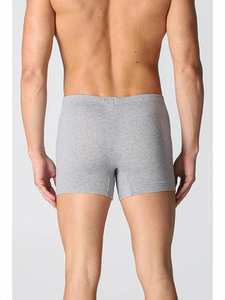 Boxer Bi-Pack in pratico cotone elasticizzato Grigio Alpina