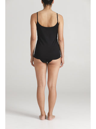 Elegante canotta top con pizzo elastico