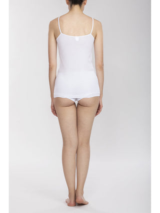 Canotta top in pregiato filoscozia certificato® Bianco Alpina