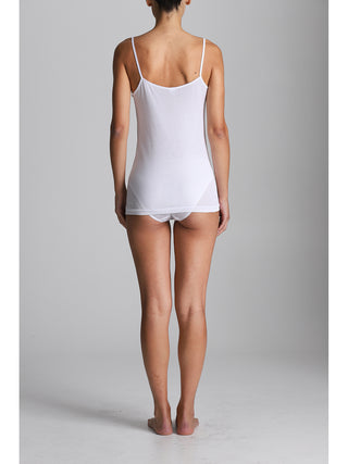 Canotta top in puro cotone filoscozia certificato Alpina