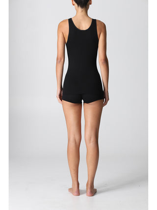 Canotta spallina stretta in cotone e micromodal elasticizzato Alpina