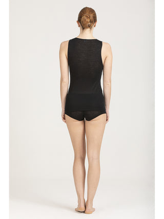 Canotta donna con pizzo importante