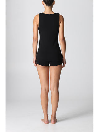 Canotta spallina larga in caldo cotone Alpina