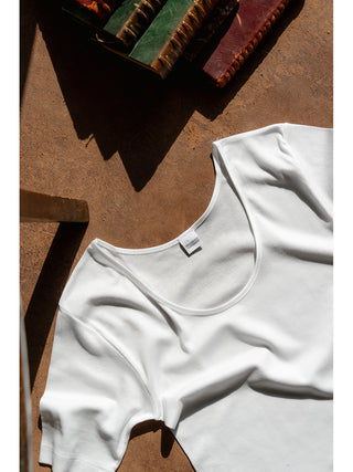 Maglietta in puro cotone filoscozia certificato Alpina