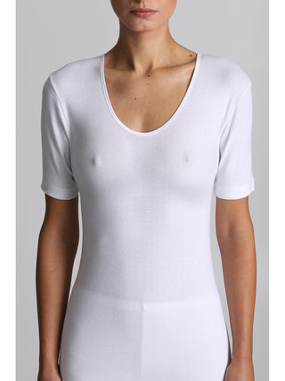 Maglietta mezza manica in puro cotone Alpina