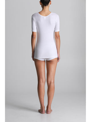 Maglietta mezza manica in puro cotone Alpina