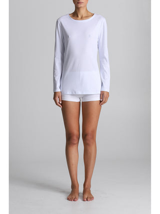 Maglietta manica lunga in puro cotone Alpina