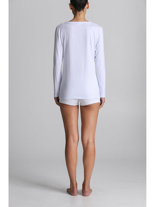 Maglietta manica lunga in puro cotone Alpina