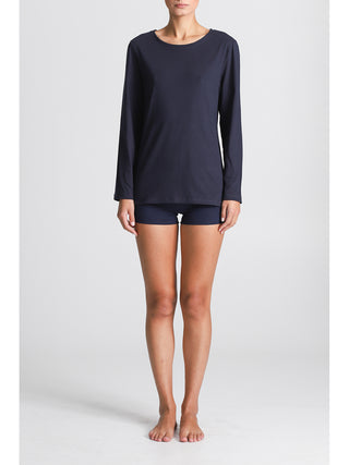 Maglietta manica lunga in puro cotone Alpina