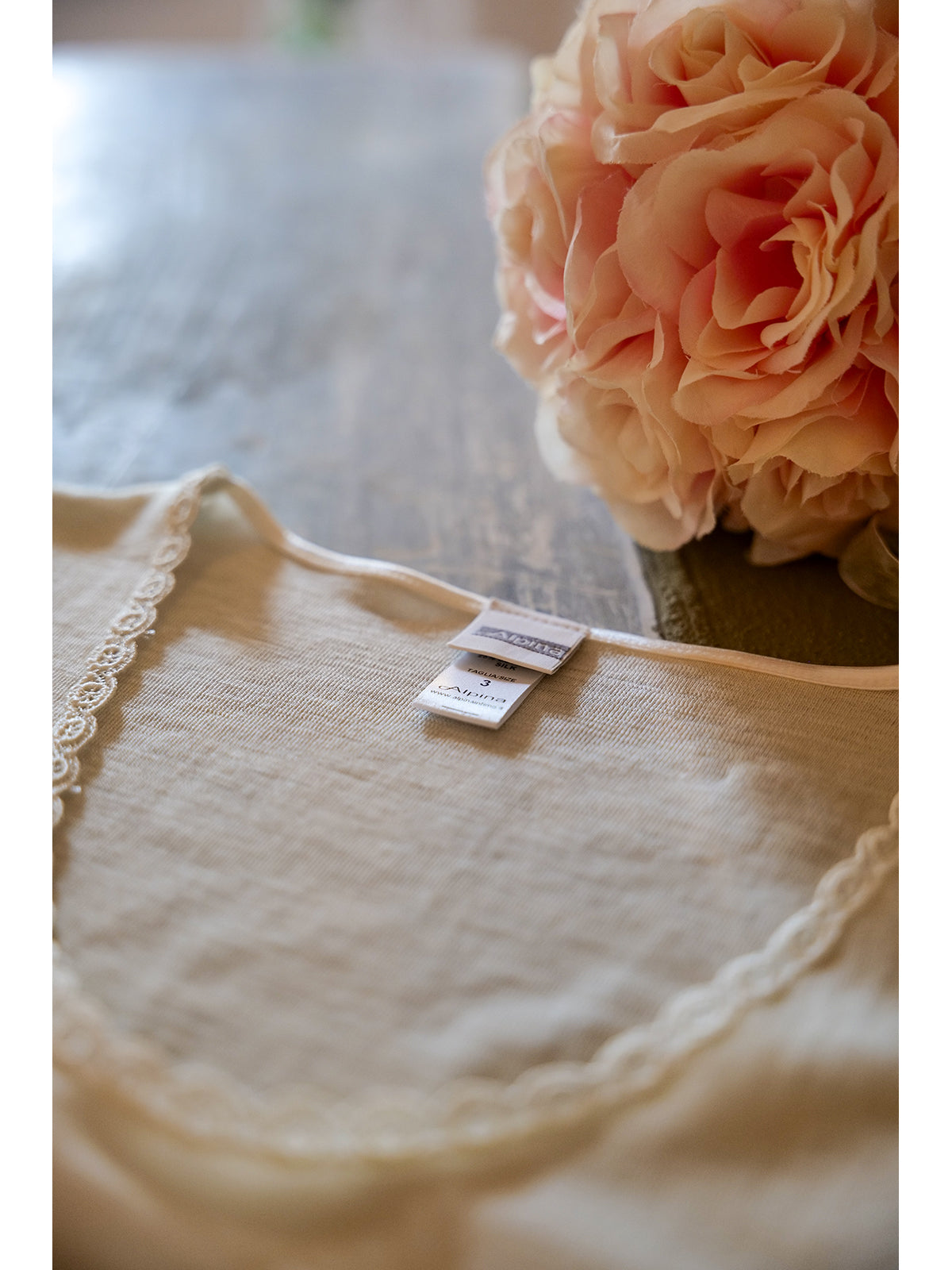 Maglietta manica lunga in calda lana e seta