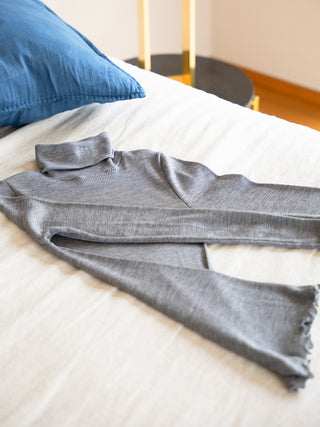 Fabiana dolcevita manica lunga anngrigio Alpina