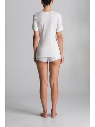 Maglietta in lana e cotone Alpina