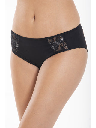 Slip Elegante Con Pizzo Elastico