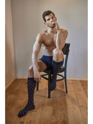 Chaussette longue en coton chaud