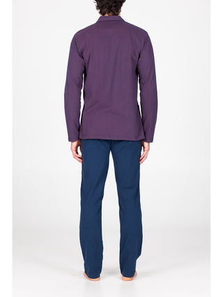 Pigiama in morbido interlock di puro cotone Alpina