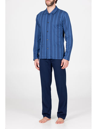 Pigiama in morbido interlock di puro cotone Alpina