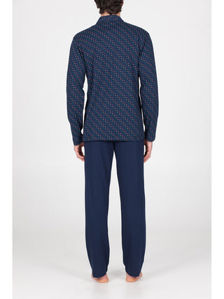 Pigiama in morbido interlock di puro cotone Alpina