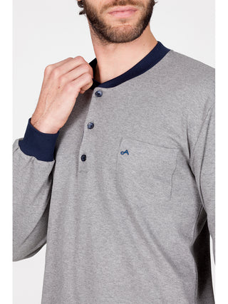 Pigiama in morbido interlock di puro cotone Alpina