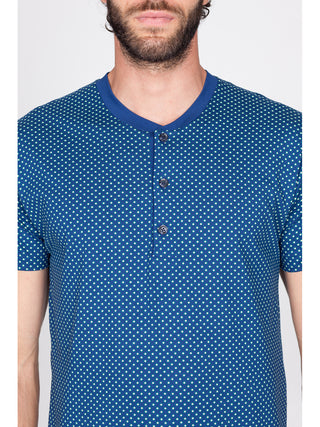 Pigiama tris con bordi tuta in traspirante jersey Alpina