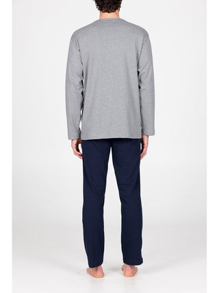 Pigiama in morbido interlock di puro cotone Alpina