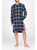 Camicia da notte in morbido interlock di puro cotone