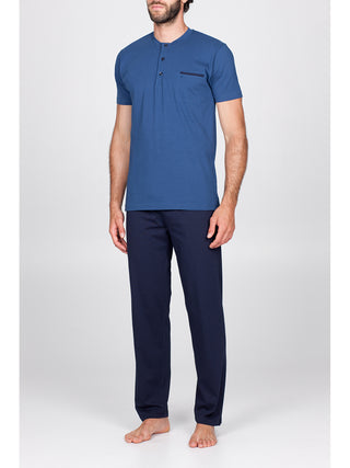 Pratico pigiama tris serafino Alpina