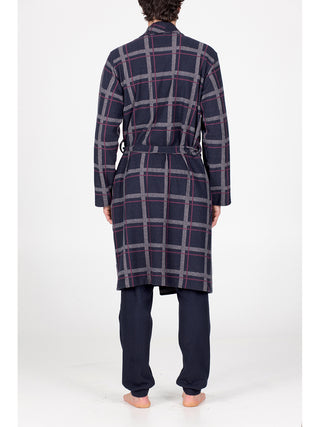 Vestaglia in jacquard di cotone Alpina