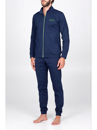 Abito casa con zip in jersone traspirante Alpina