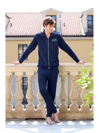 Abito casa con zip in jersone traspirante Alpina